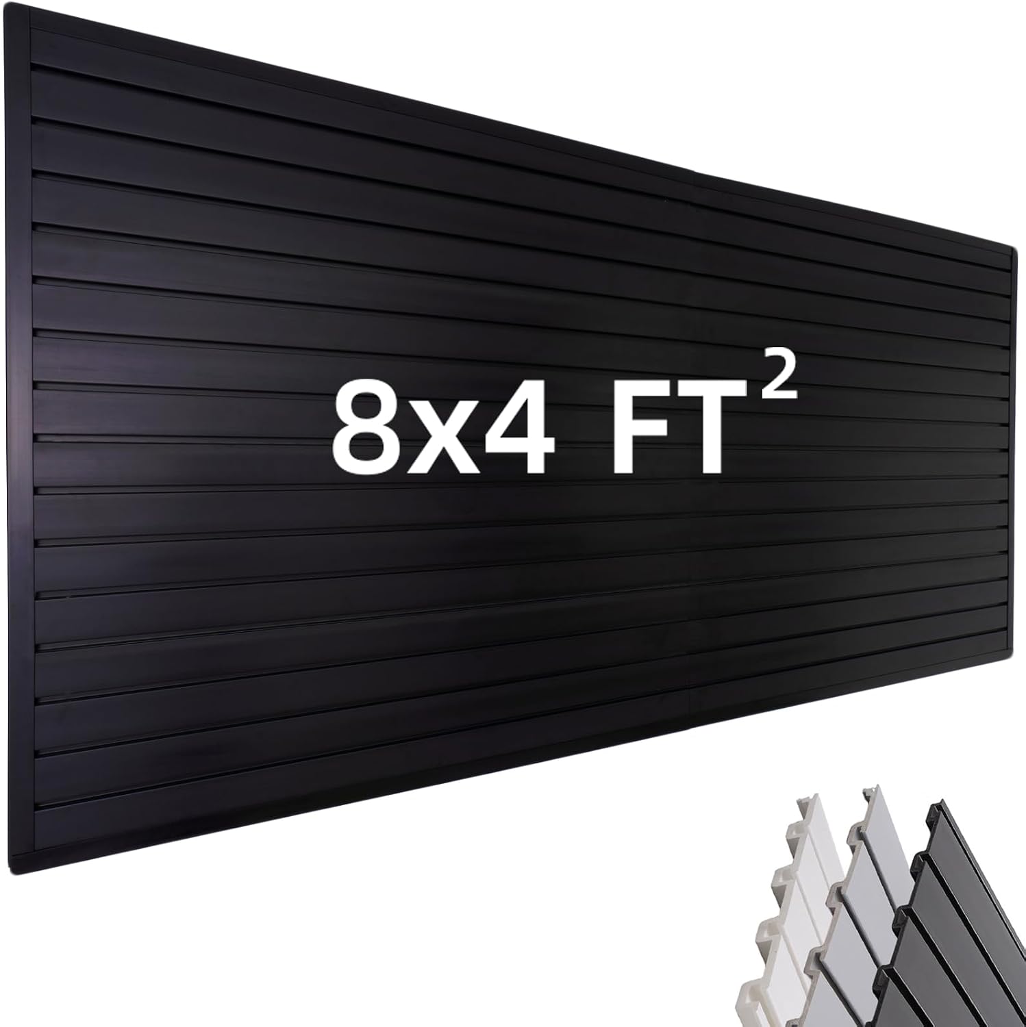 FRAYSCENT Slat Wall Paneling Garage Wall Organizer