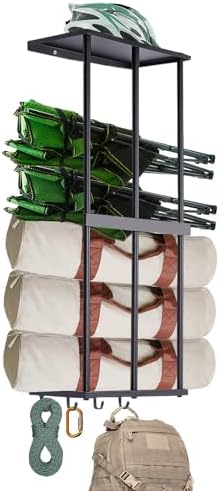 Garage Organization Storage, Metal Camping Chair Rack Wall Mount